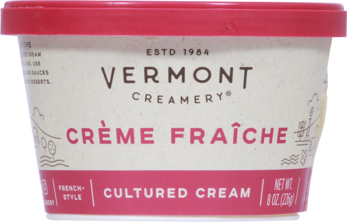 slide 14 of 14, Vermont Creamery Creme Fraiche, 8 oz