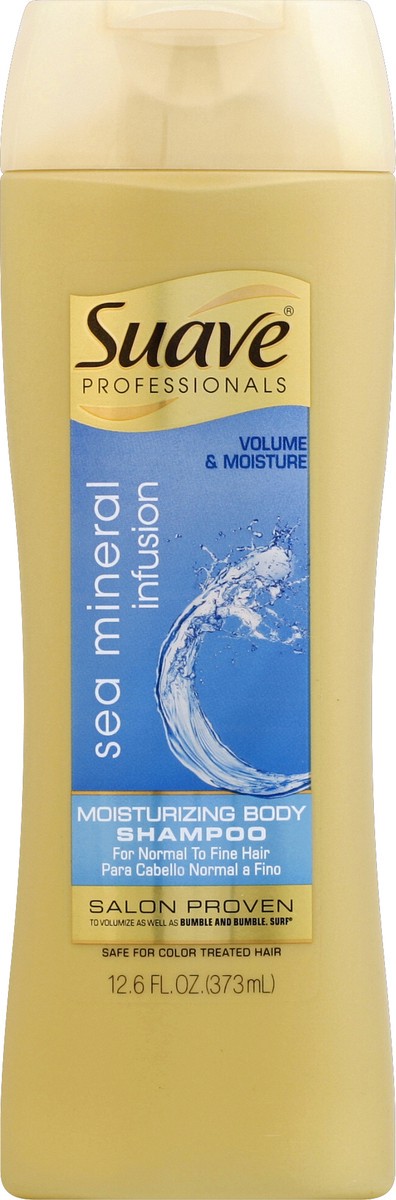 slide 5 of 6, Suave Professionals Sea Mineral Infusion Moisturizing Body Shampoo, 12.6 fl oz