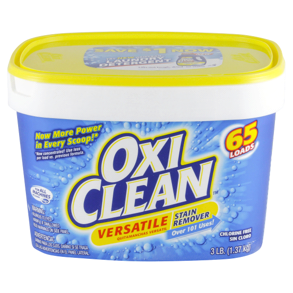 slide 1 of 1, Oxi-Clean Versatile Stain Remover Tub, 3 lb