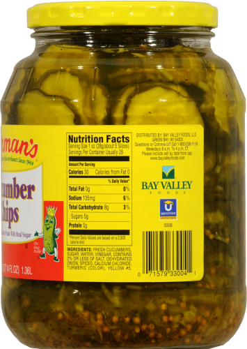 slide 2 of 3, Farmans Cucumber Chips - 46 oz, 46 oz