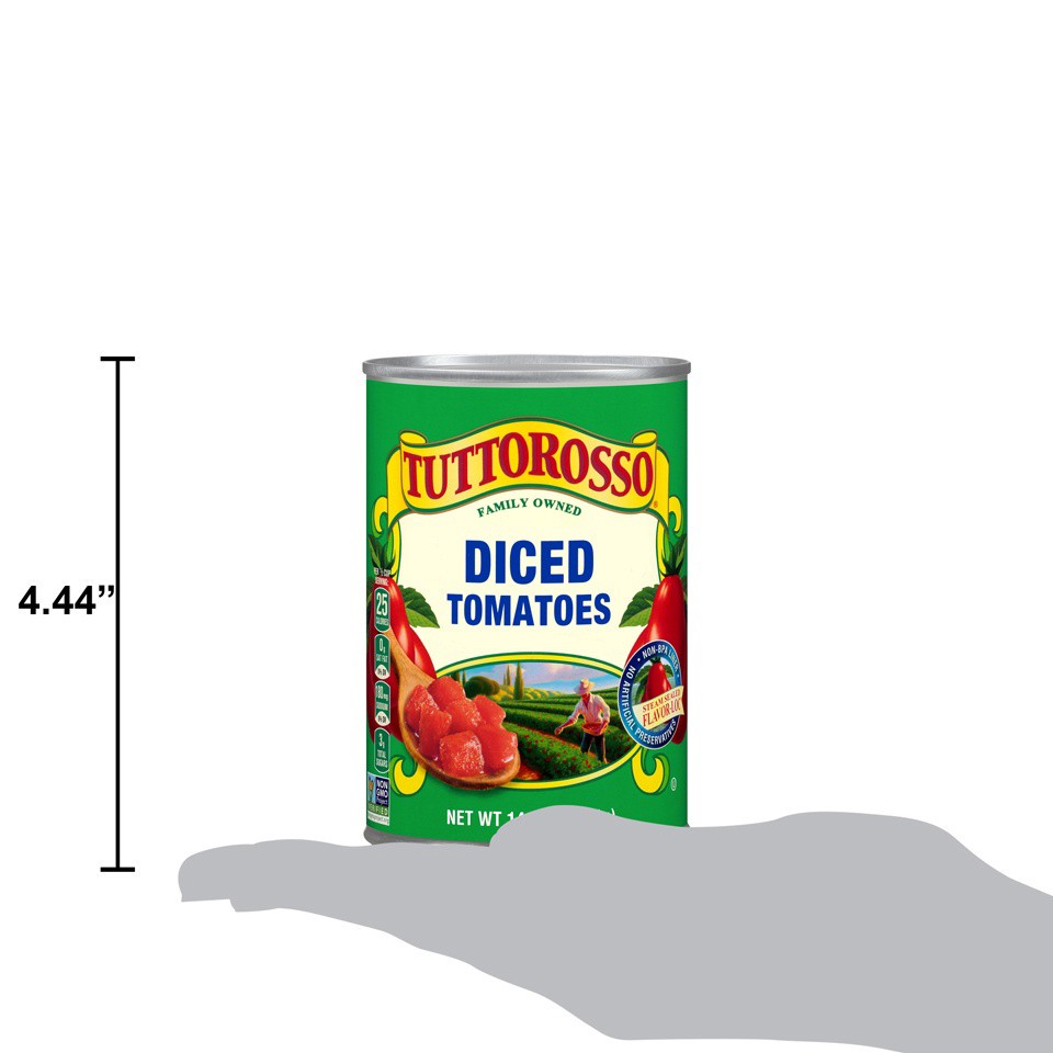 slide 7 of 7, Tuttorosso Diced Tomatoes 14.5 oz. Can, 14.5 oz