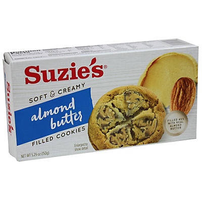 slide 1 of 1, Suzie's Almond Butter Filled Cookie, 5.29 oz