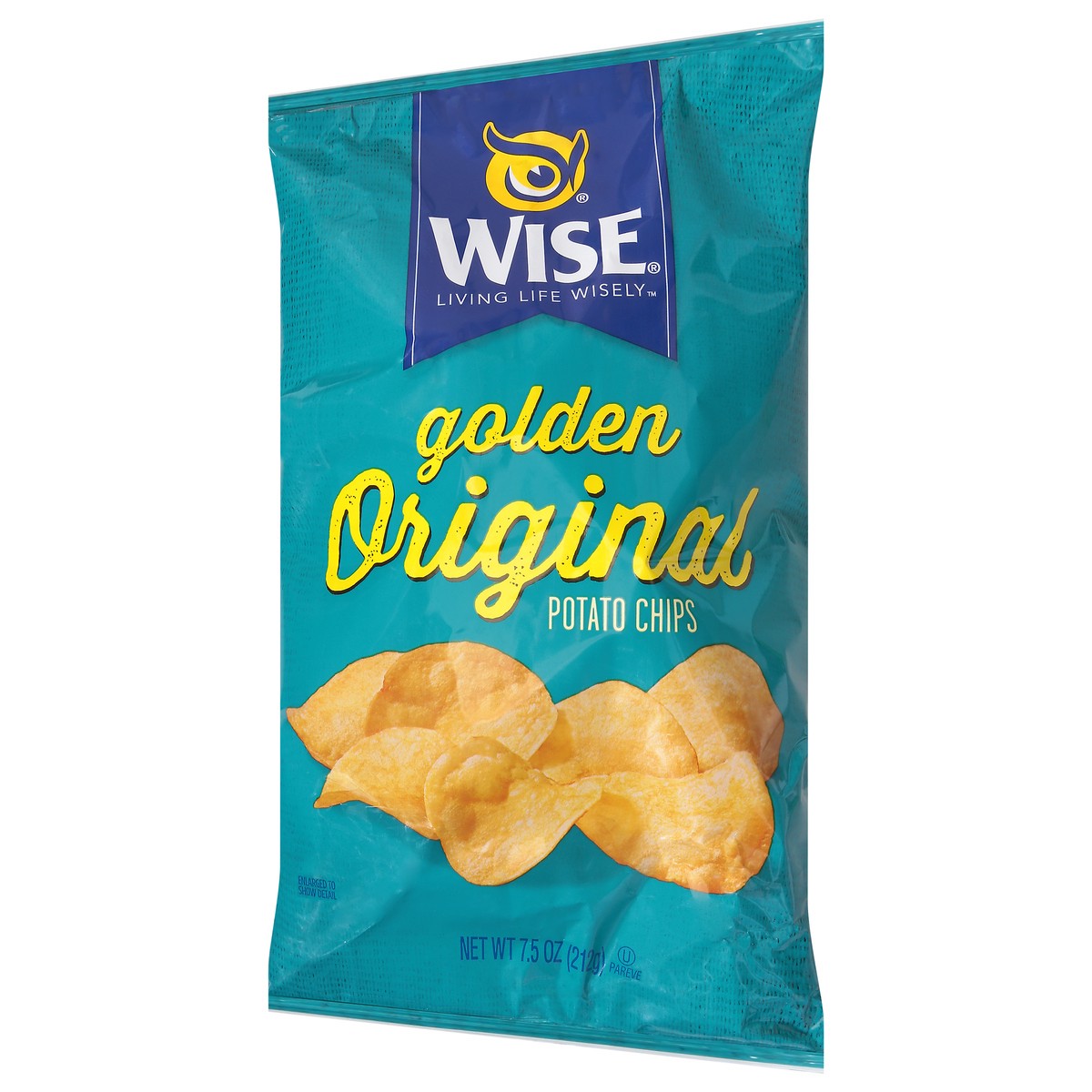 slide 10 of 11, Wise Golden Original Potato Chips 7.5 oz, 7.5 oz