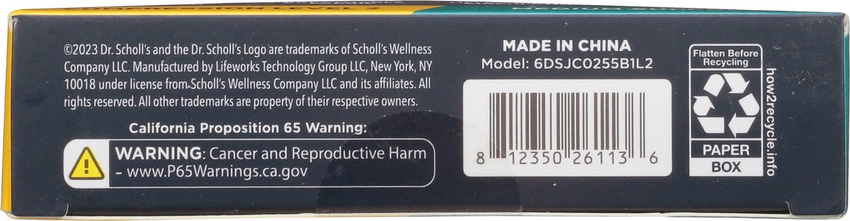 slide 3 of 11, Dr. Scholl's Advanced Massaging Gel Adjustable Support Wrist Brace S/M 1 1 ea, 1 ct