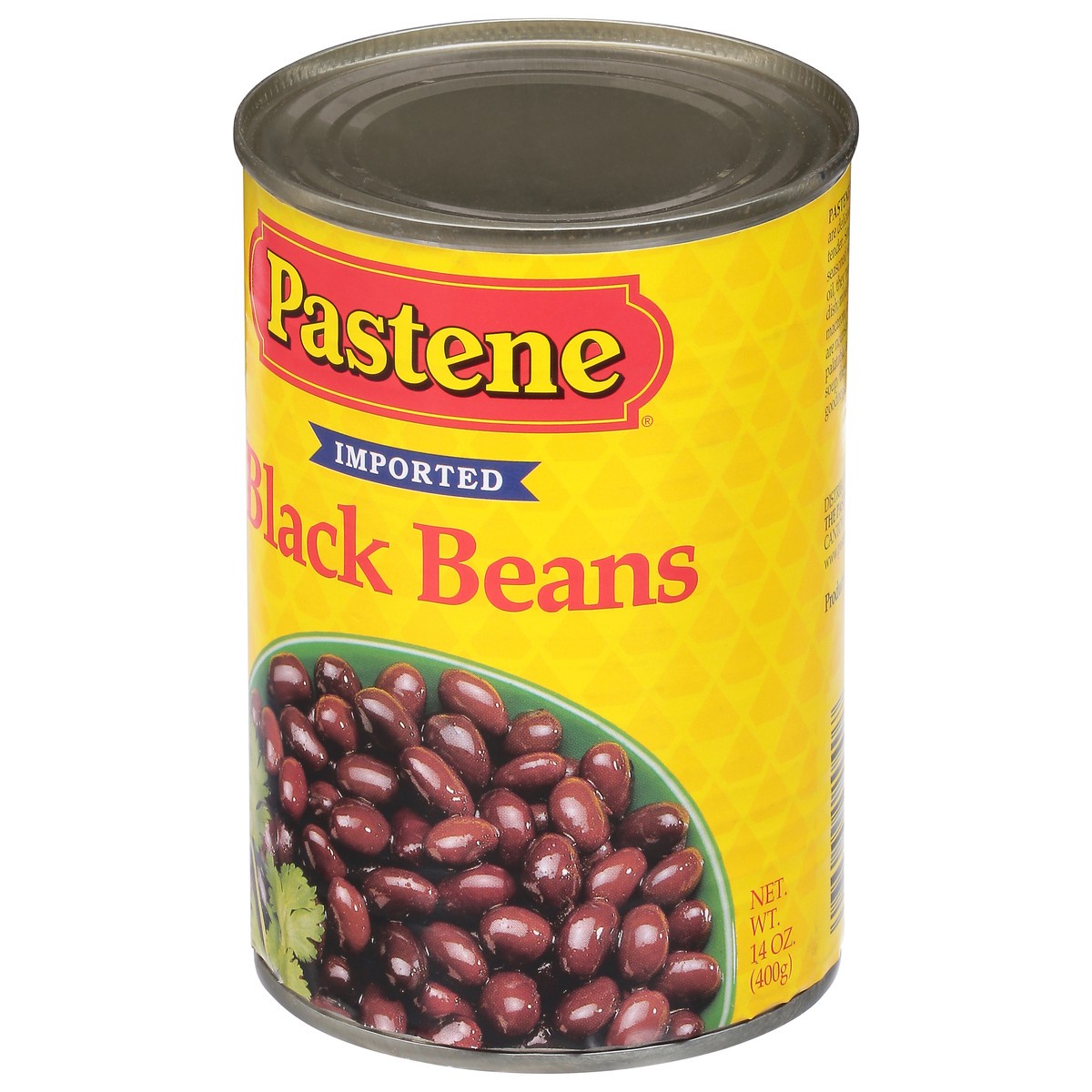 slide 13 of 14, Pastene Imported Black Beans 14 oz, 14 oz