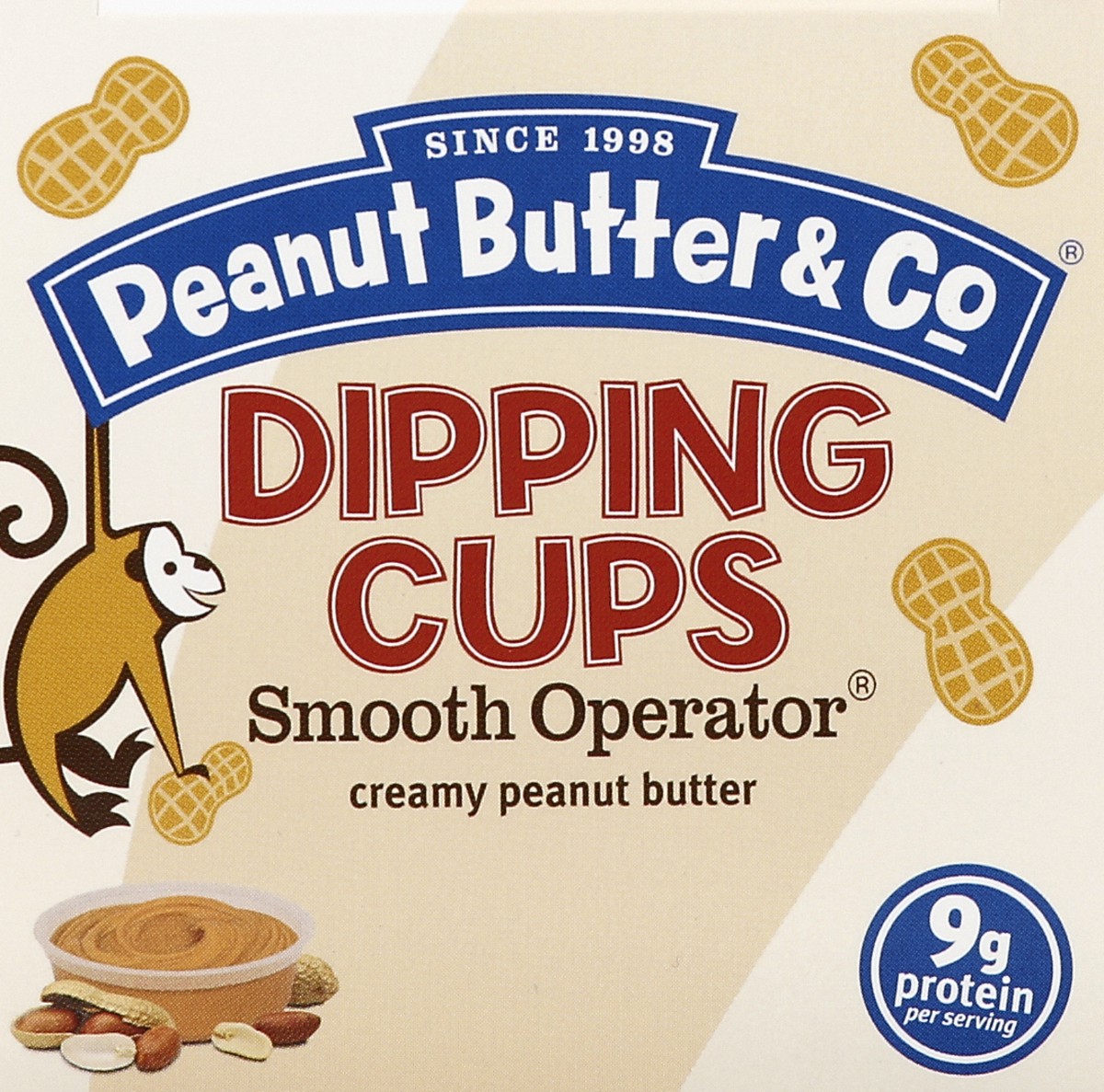 slide 2 of 4, Peanut Butter & Co. Peanut Butter, Creamy, Smooth Operator, Dipping Cups, 5 ct