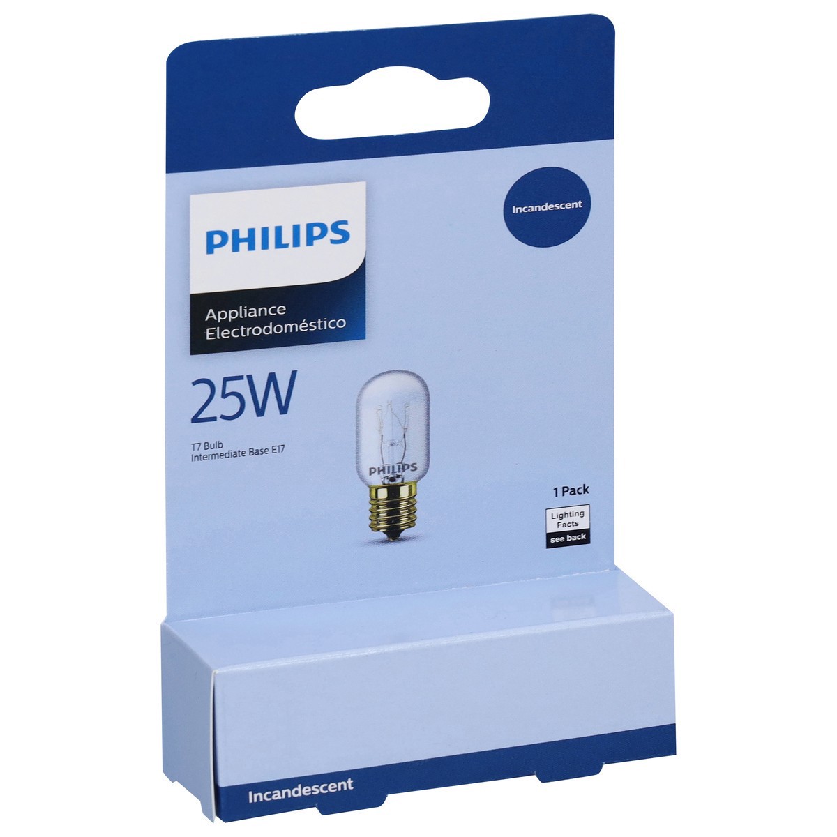 slide 7 of 9, Philips 25 Watts Appliance Incandescent Light Bulb 1 ea, 1 ct