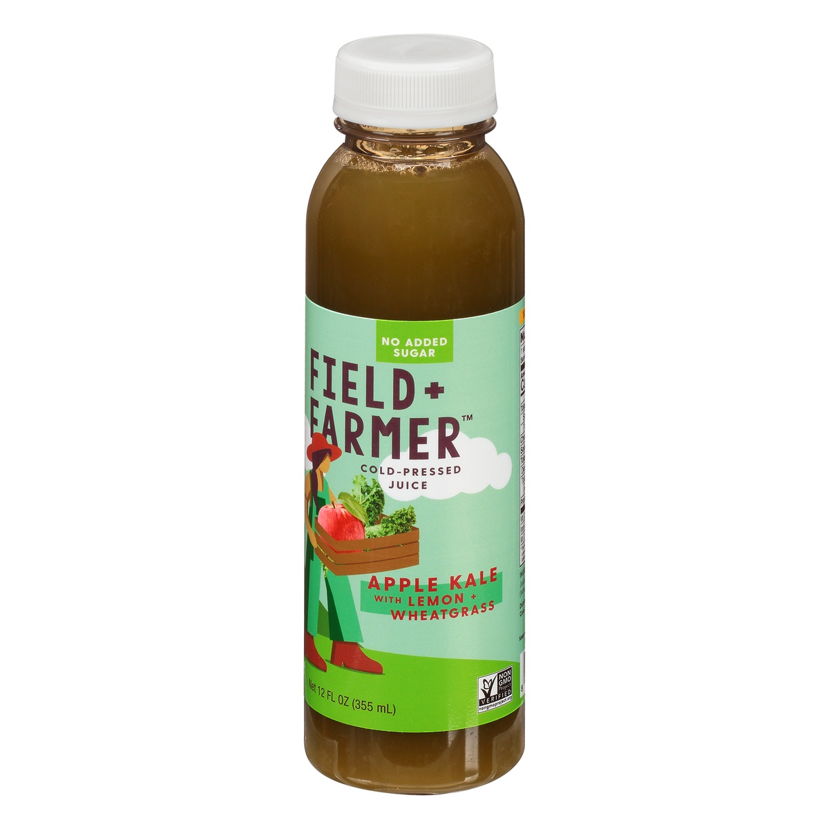 Field + Farmer Juice, ColdPressed, Apple Kale 12 oz Shipt