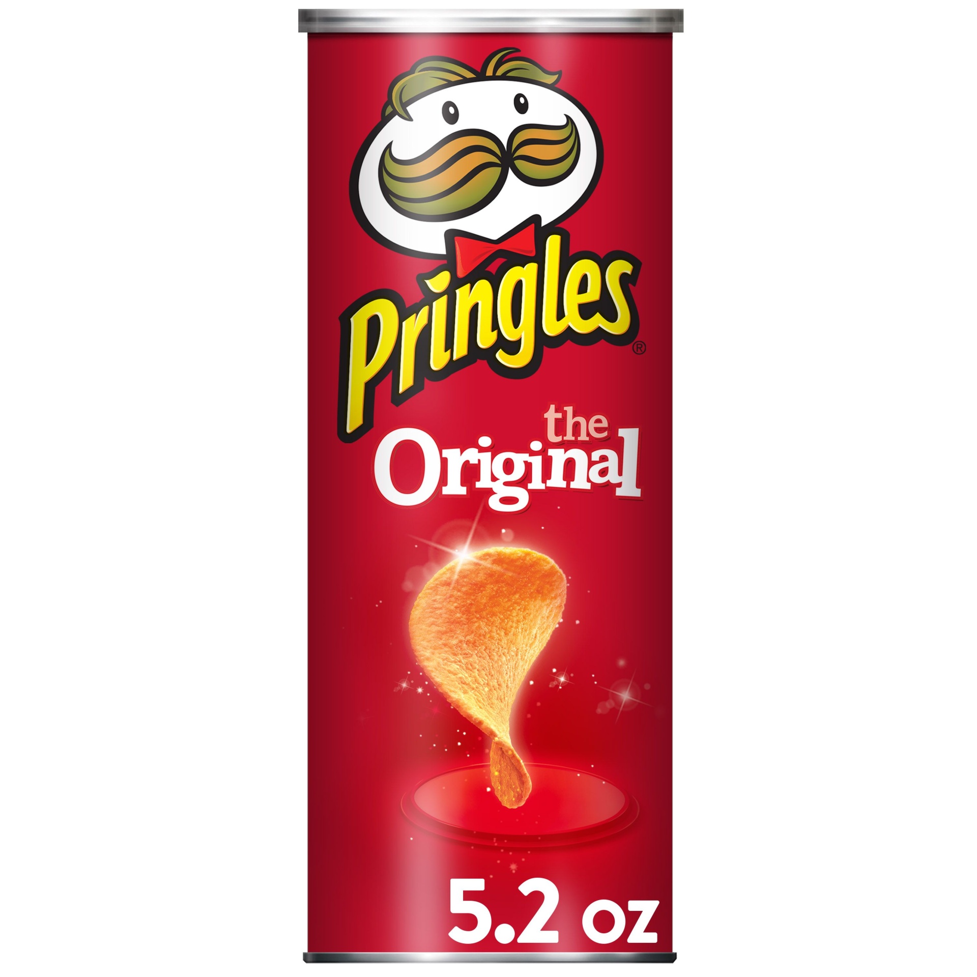 slide 1 of 7, Pringles Potato Crisps Chips, Lunch Snacks, Snacks On The Go, Original, 5.2 oz