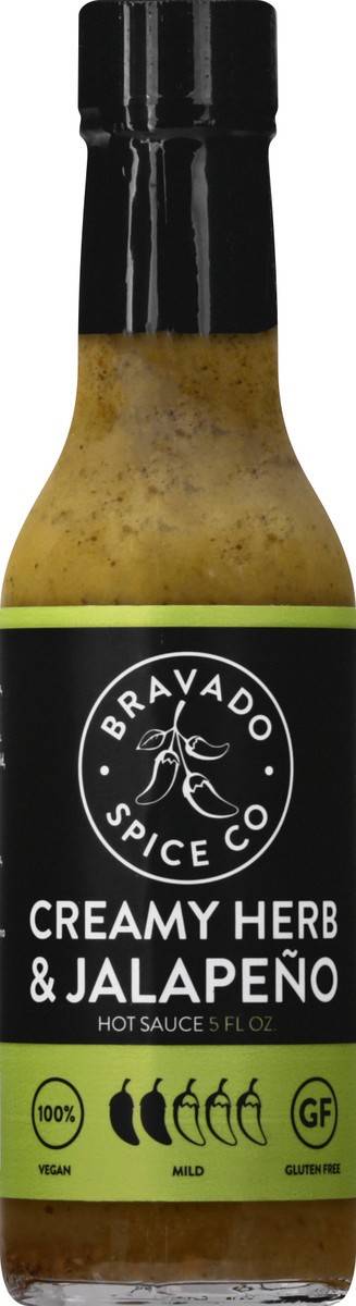 slide 7 of 13, Bravado Spice Co Bravado Creamy Herb & Jalapeno Sauce, 5 oz