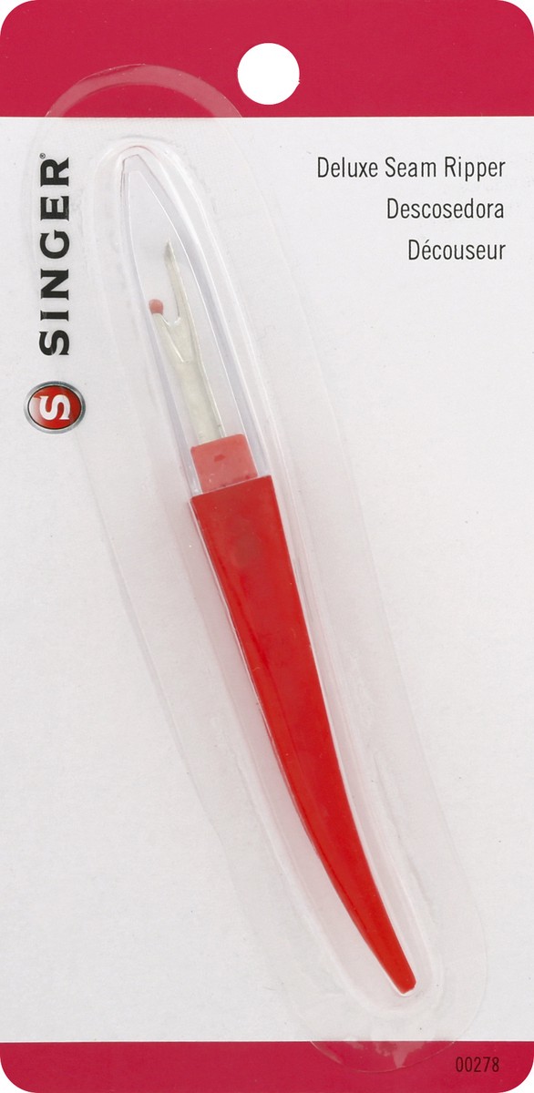 slide 6 of 9, Singer Deluxe Seam Ripper 1 ea, 1 ct