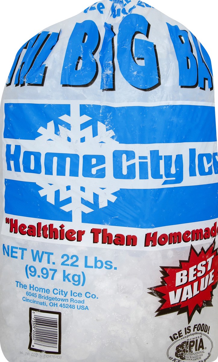 slide 1 of 5, Home City Ice Nuggets, 22 lb