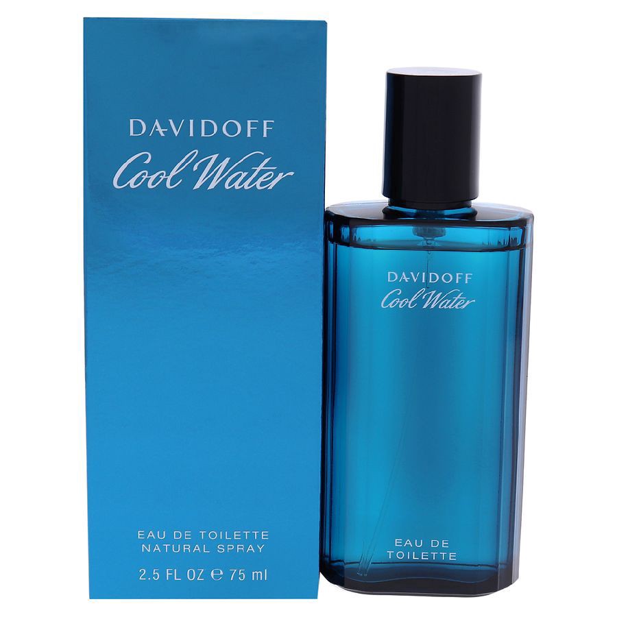 slide 1 of 3, Davidoff Cool Water Eau De Toilette Natural Spray 2.5 fl oz, 2.5 fl oz