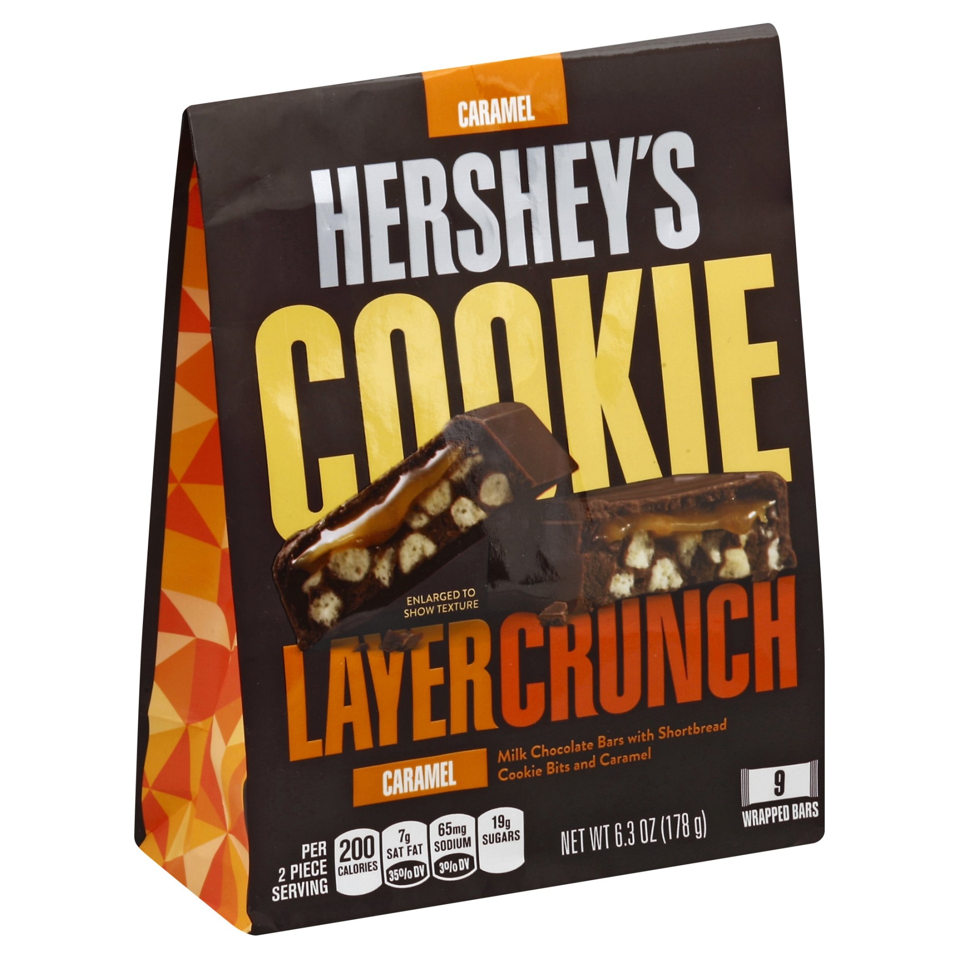 slide 1 of 6, Hershey's Cookie Layer Crunch Caramel, 6.3 oz