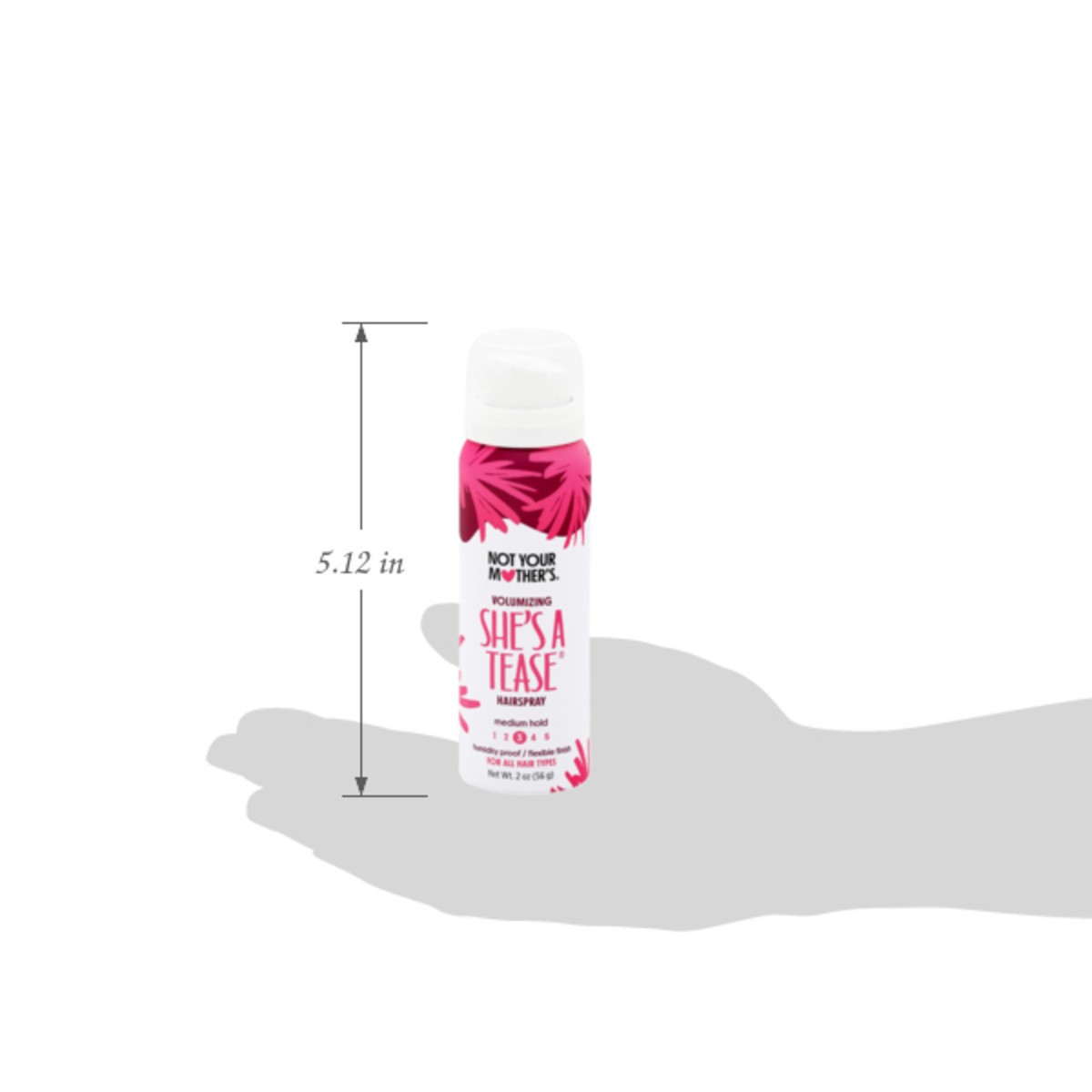 slide 2 of 13, Not Your Mother's She's A Tease Volumizing Hairspray Apple Blossom & Bamboo, 2 oz