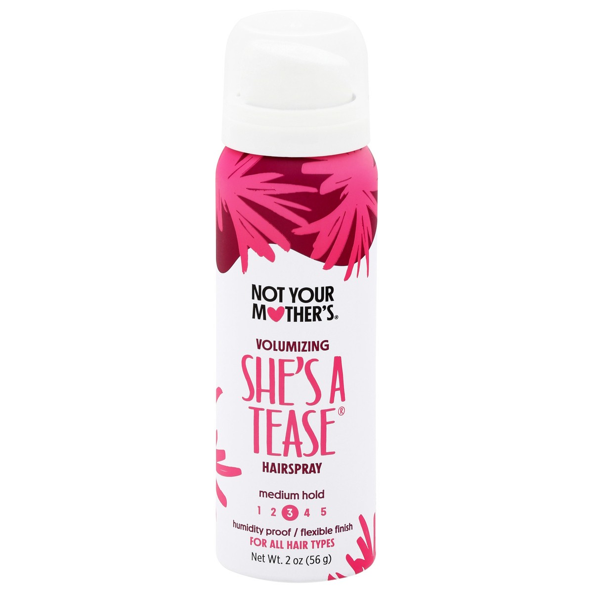 slide 13 of 13, Not Your Mother's She's A Tease Volumizing Hairspray Apple Blossom & Bamboo, 2 oz