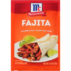 McCormick Fajitas Seasoning Mix Packet