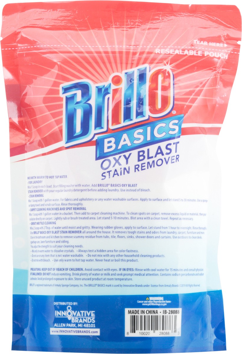 slide 7 of 10, Brillo Oxy Stain Remover Powder, 16 oz