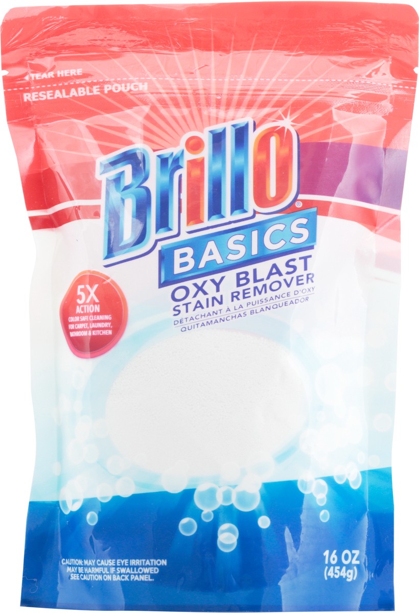 slide 8 of 10, Brillo Oxy Stain Remover Powder, 16 oz