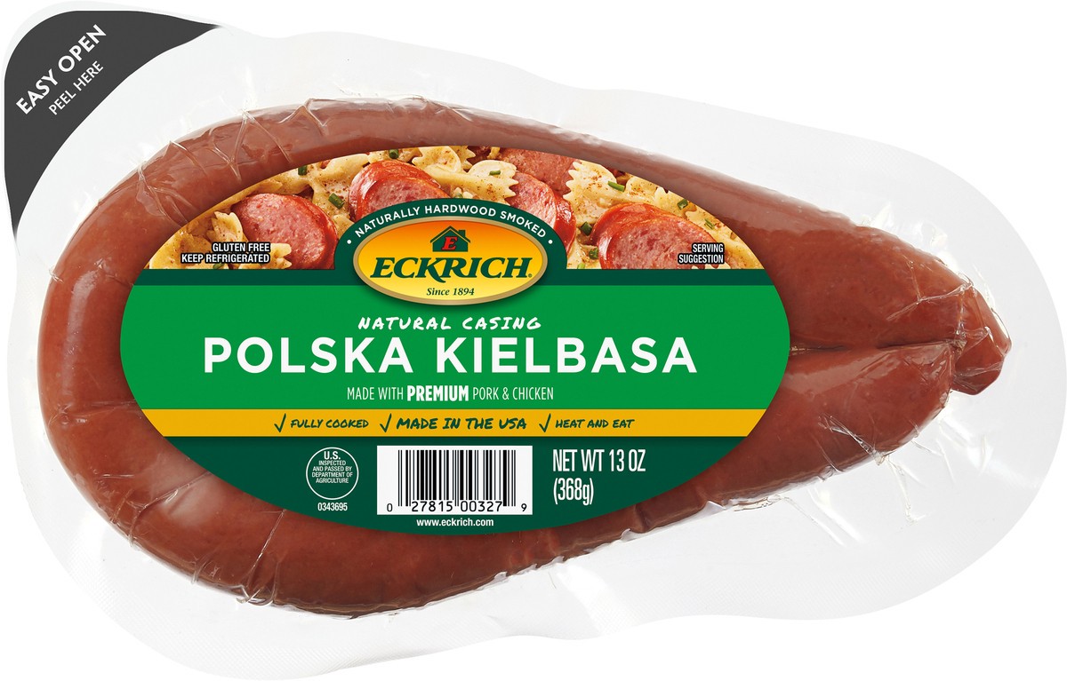 slide 3 of 3, Eckrich Polska Kielbasa, 13 oz