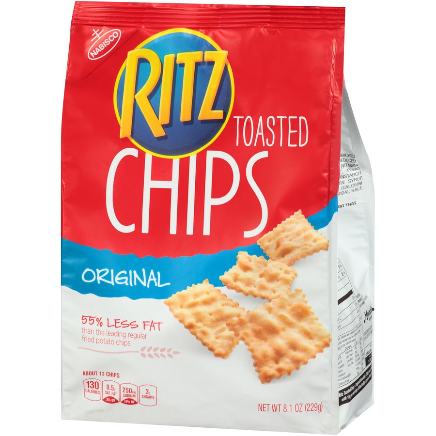 slide 8 of 8, Ritz Chips Original 8.1Z, 8.1 oz