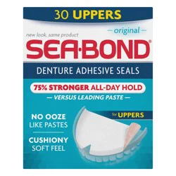 Sea-Bond Triple Action Upper Denture Original Adhesive Seals
