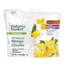 Nature's Basket Organic Mango Chunks