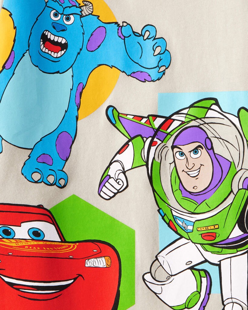 slide 3 of 4, Carter's Carters Toddler Pixar Character Short-Sleeve Graphic Tee - Cream Multi 2T, 1 ct