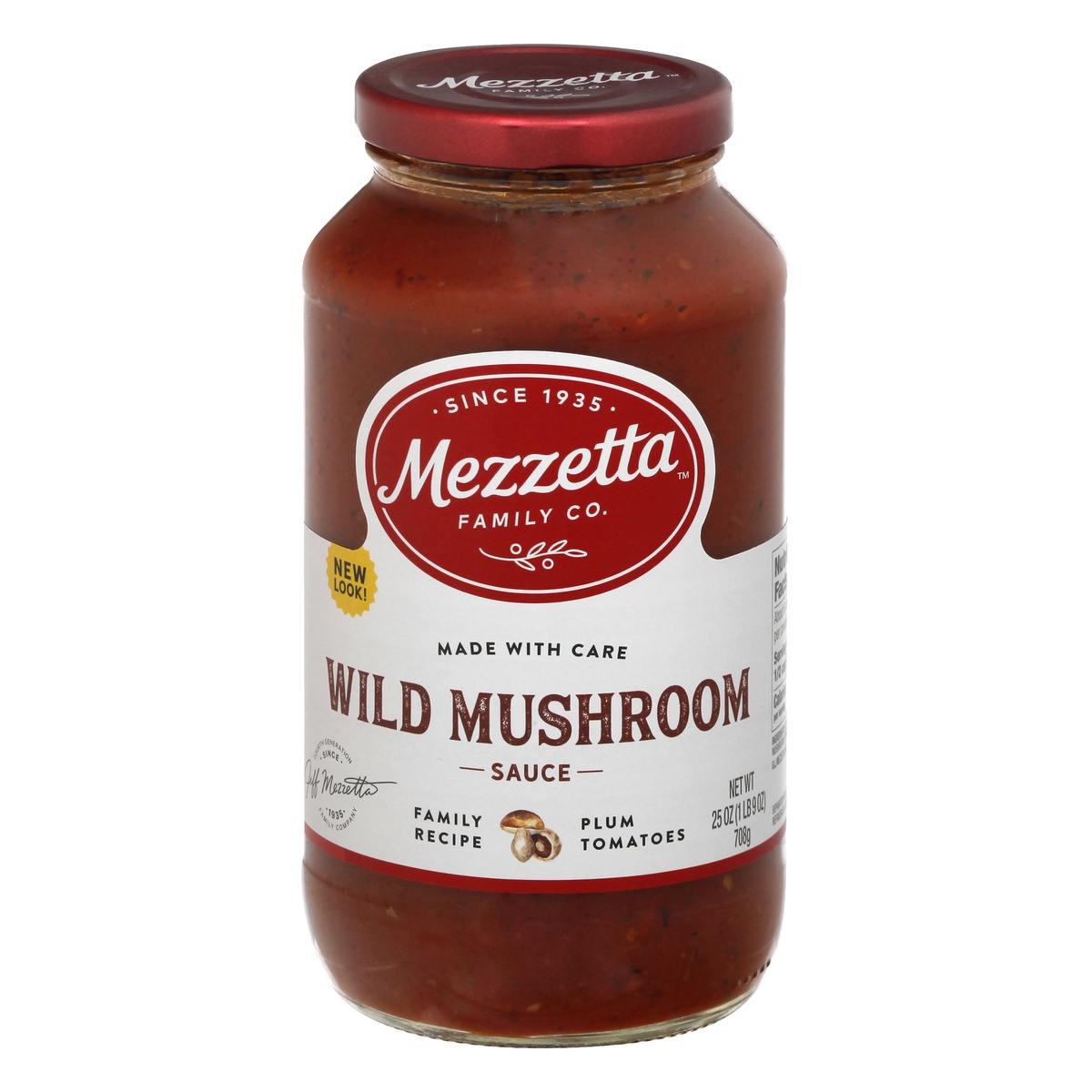 slide 1 of 1, Mezzetta Napa Valley Wild Mushroom Pasta Sauce, 25 oz