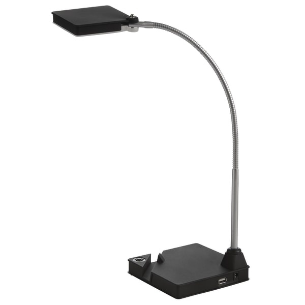 slide 1 of 1, Realspace Led Docking Lamp, 13-2/5''H, Black, 1 ct