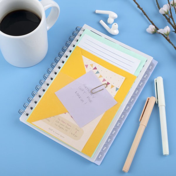 slide 8 of 10, Cambridge® Dewdrop Academic 2025-2026 Weekly Monthly Planner, Small, 5 1/2"" x 8 1/2"", 1 ct