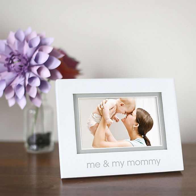 slide 3 of 3, Pearhead Me and My Mommy'' Picture Frame - White'', 4 in x 6 in