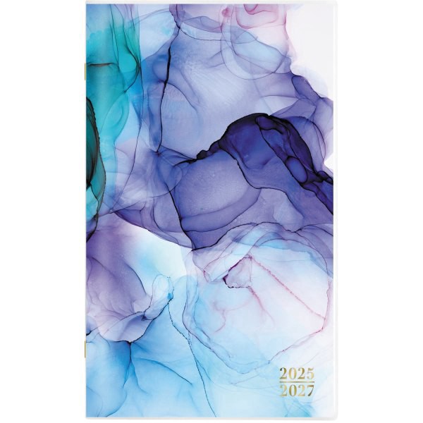 slide 3 of 10, Cambridge® Aqueous Academic 2025-2027 Two Year Monthly Planner, Pocket, 3 1/2"" x 6"", 1 ct