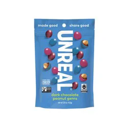 Unreal Dark Chocolate Peanut Gems 5.0 oz