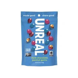 Unreal Dark Chocolate Peanut Gems 5.0 oz
