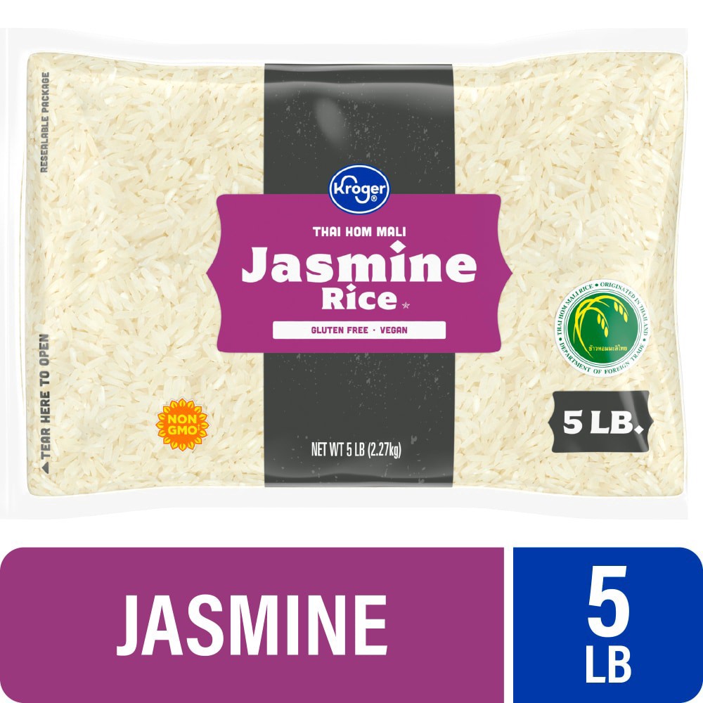 slide 1 of 4, Kroger® Jasmine Rice, 5 lb