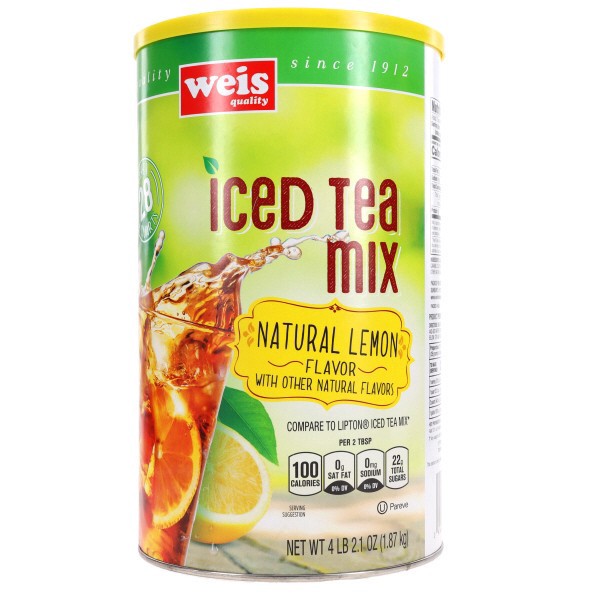 slide 1 of 1, Weis Quality Lemon Iced Tea Mix - 70.3 oz, 70.3 oz