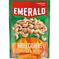 Emerald Roasted & Salted Whole Cashews