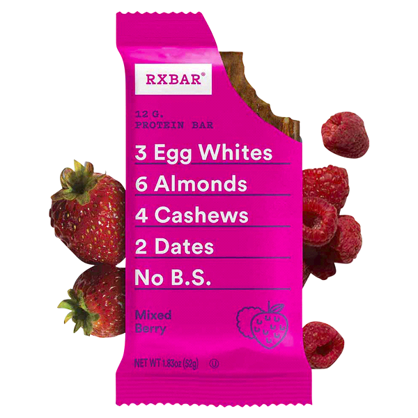 slide 6 of 13, RXBAR Protein Mixed Berry Bar, 1.83 oz