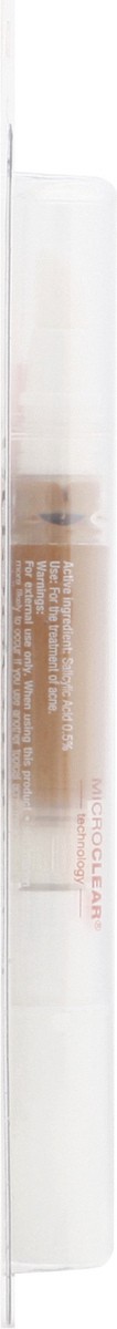 slide 6 of 9, Neutrogena SkinClearing Blemish Concealer Face Makeup with Salicylic Acid Acne Medicine, Non-Comedogenic and Oil-Free Concealer Helps Cover, Treat & Prevent Breakouts, Deep 20,.05 Oz, 0.05 oz