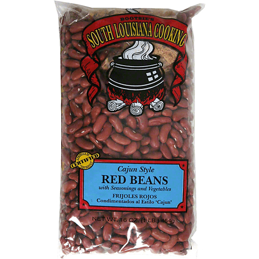slide 1 of 1, Bootsies Mixed Cajun Red Beans, 16 oz