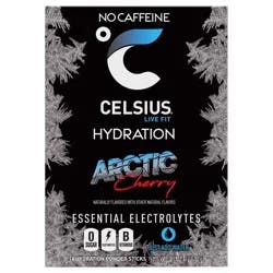 CELSIUS HYDRATION™ Arctic Cherry Flavor, Essential Electrolyte Hydration Packets (Pack of 14)