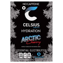 CELSIUS HYDRATION™ Arctic Cherry Flavor, Essential Electrolyte Hydration Packets (Pack of 14)
