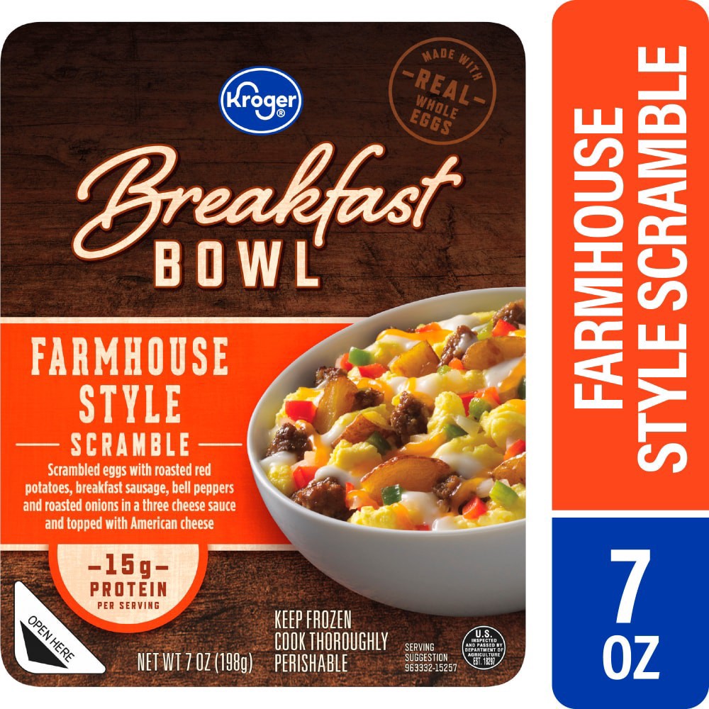slide 1 of 2, Kroger® Farmhouse Style Scramble Breakfast Bowl, 7 oz