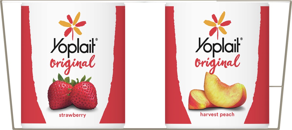 slide 8 of 9, Yoplait Original Low Fat Yogurt Pack, 8 Ct, 6 OZ Fruit Yogurt Cups, 8 ct