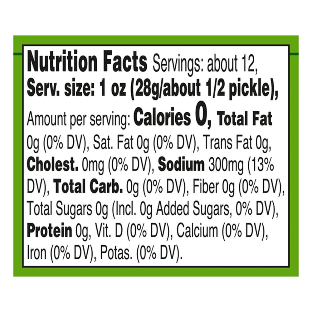 slide 3 of 3, Kroger® Whole Kosher Dill Pickles, 24 fl oz