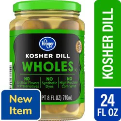 Kroger Whole Kosher Dill Pickles