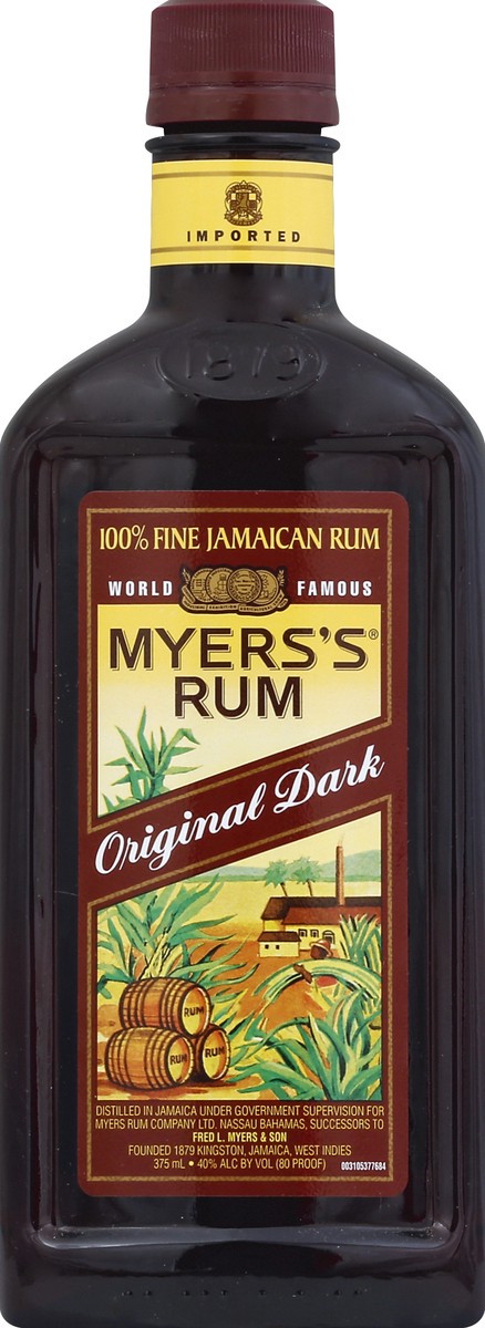 slide 1 of 3, Myerss Rum 375 ml, 375 ml