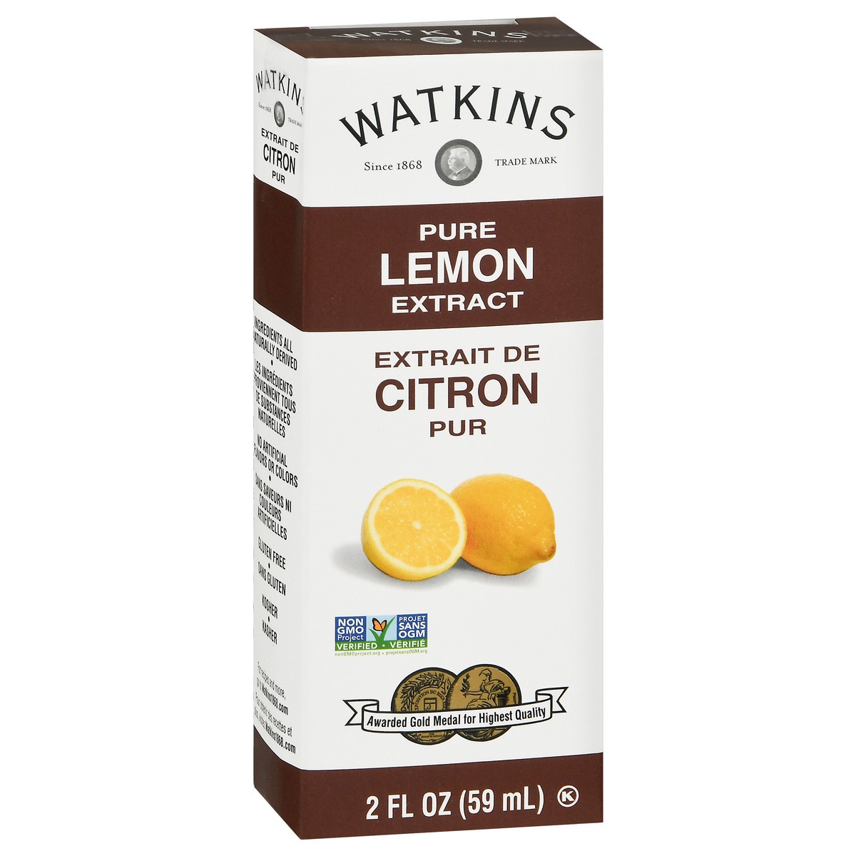 slide 3 of 9, Watkins All Natural Pure Lemon Extract, 2 oz