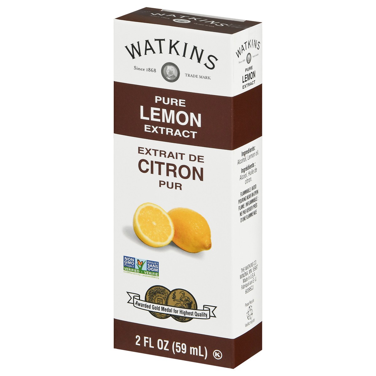 slide 2 of 9, Watkins All Natural Pure Lemon Extract, 2 oz